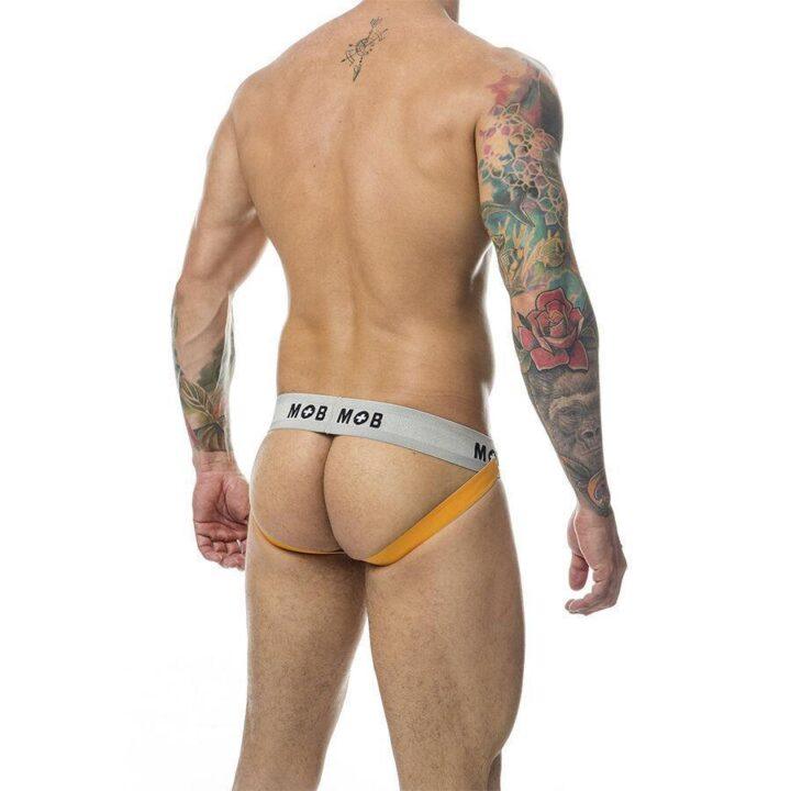 MOB - CALÇA CLASSIC JOCK STRIPE LARANJA TAMANHO P