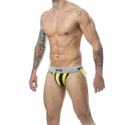 MOB-MOB-CLASSIC-JOCK-STRIPE-YELLOW-SIZE-S-1