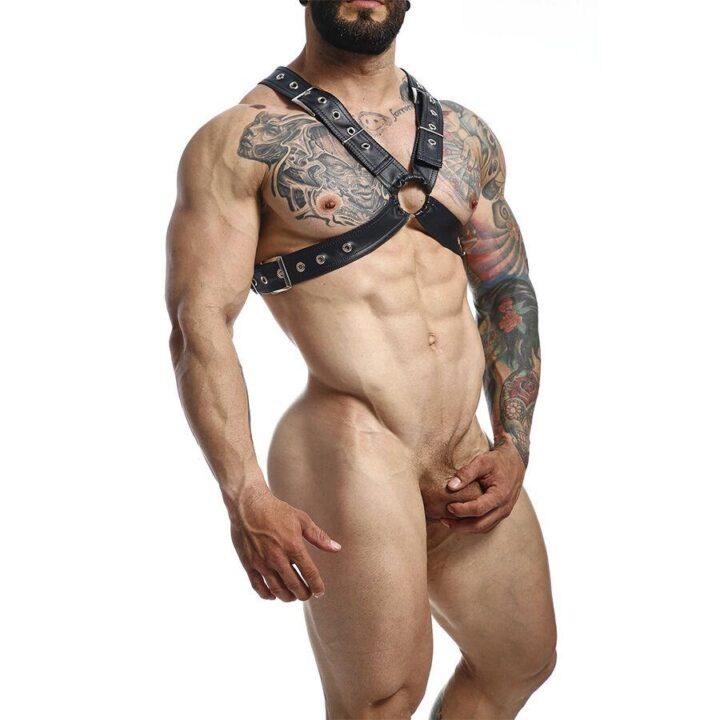 MOB - DNGEON BLACK CHAIN HARNESS TAMANHO ÚNICO X