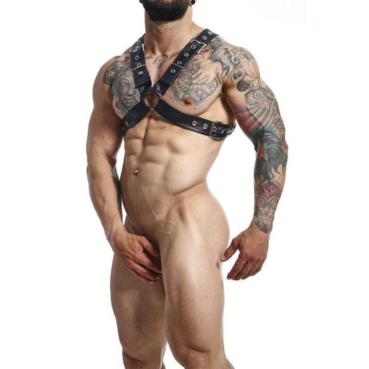 MOB - DNGEON BLACK CHAIN HARNESS TAMANHO ÚNICO X