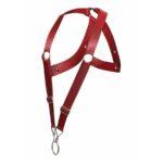 MOB - DNGEON CROSS BACK HARNESS VERMELHO TAMANHO ÚNICO