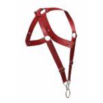 MOB - DNGEON CROSS BACK HARNESS VERMELHO TAMANHO ÚNICO