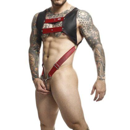 MOB-MOB-DNGEON-HARNESS-WITH-RED-PENIS-RING-ONE-SIZE-1