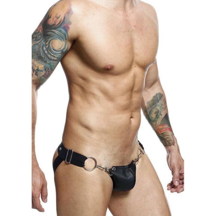 MOB - DNGEON JOCKSTRAP PRETO PRESSÃO TAMANHO ÚNICO