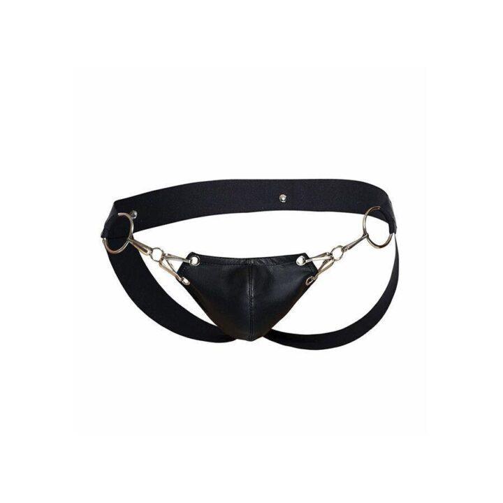 MOB - DNGEON JOCKSTRAP PRETO PRESSÃO TAMANHO ÚNICO