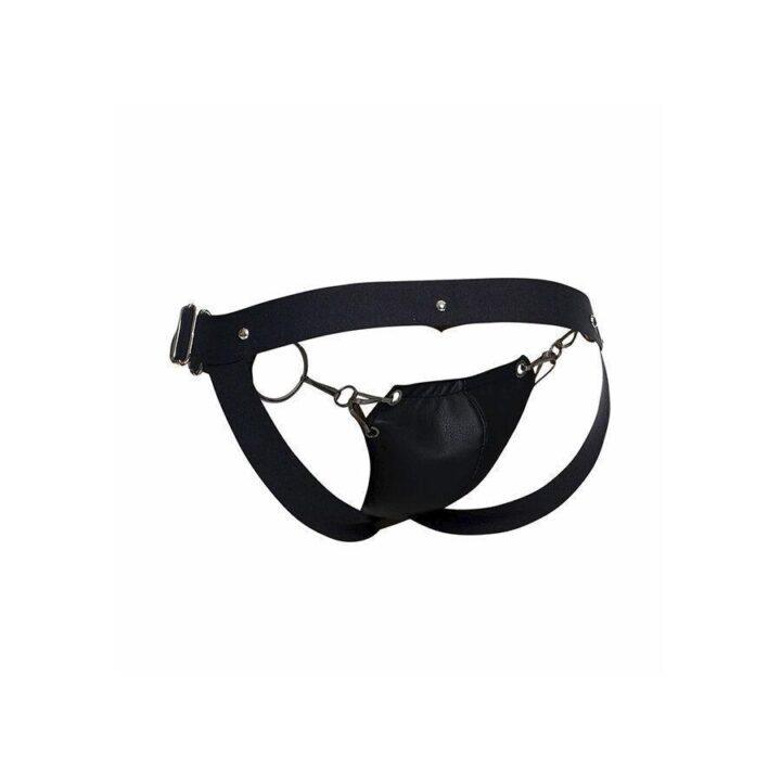 MOB - DNGEON JOCKSTRAP PRETO PRESSÃO TAMANHO ÚNICO