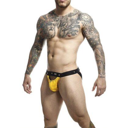 MOB-MOB-DNGEON-JOCKSTRAP-YELLOW-SPORTSMAN-ONE-SIZE-1