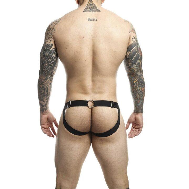 MOB - DNGEON VERMELHO JOCKSTRAP COM CORRENTES TAMANHO ÚNICO