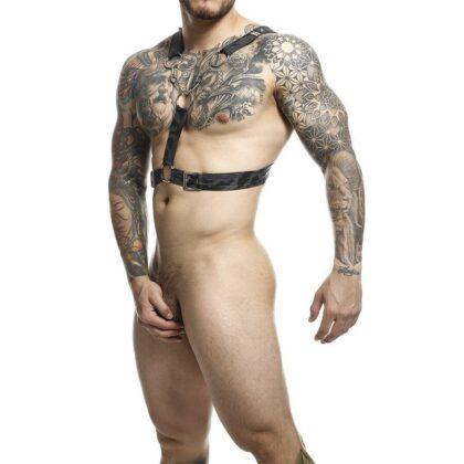 MOB-MOB-DNGEON-SILVER-HARNESS-WITH-CHAINS-ONE-SIZE-1