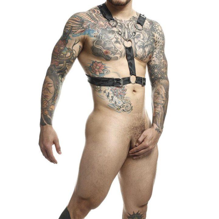 MOB - DNGEON ARREIO PRATEADO COM CORRENTES TAMANHO ÚNICO