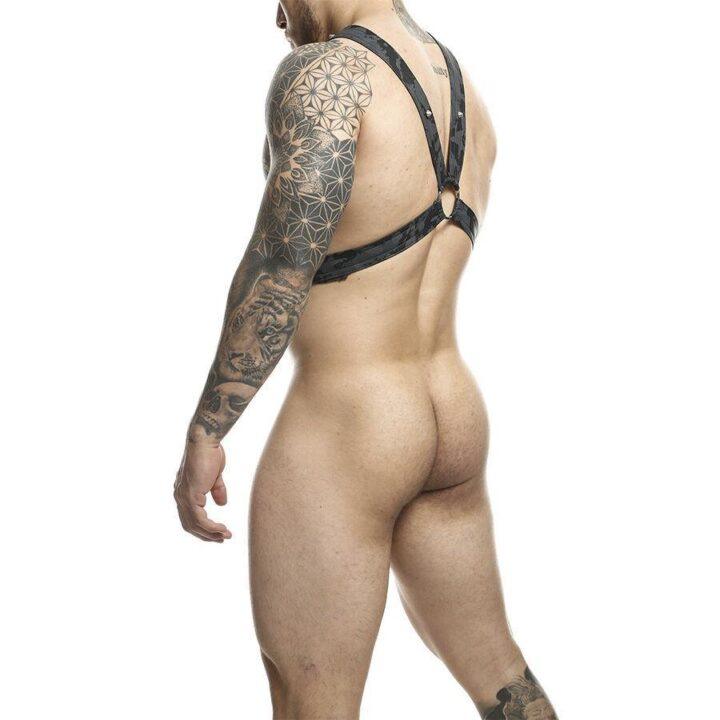 MOB - DNGEON ARREIO PRATEADO COM CORRENTES TAMANHO ÚNICO