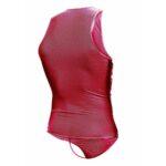 MOB - BODYSHEER VERMELHO TRANSPARENTE TAMANHO L/XL
