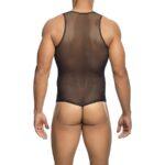 MOB - BODYSHEER PRETO TRANSPARENTE TAMANHO L/XL