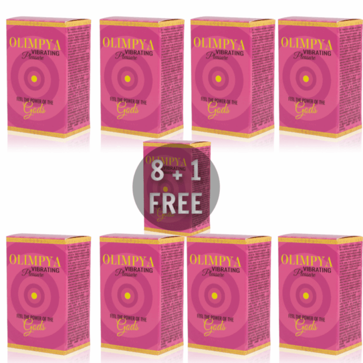 OLIMPYA - PRAZER VIBRANTE PODER DOS DEUSES 8 + 1 GRÁTIS