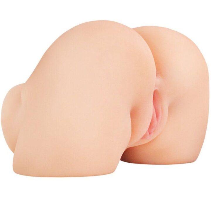 PDX ELITE - SHAKETHAT ASS MASTURBADOR REALISTA DE VAGINA E ÂNUS COM VIBRAÇÃO