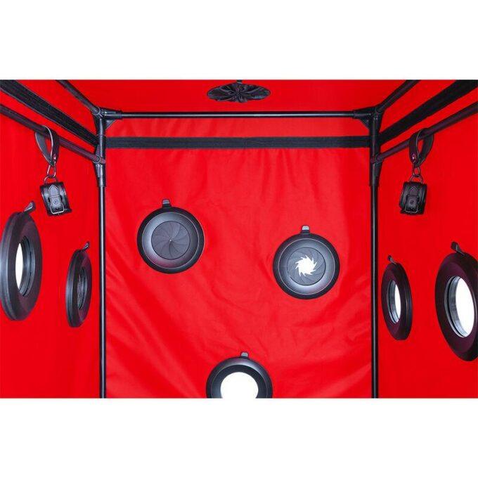 SECRET DOME - ESCÂNDALO DA CABINE DO KINK CLUB PRETO E VERMELHO