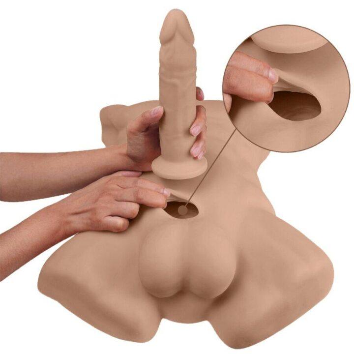 SILEXD - APOLLO L TRONCO MASCULINO REALISTA CARAMELO