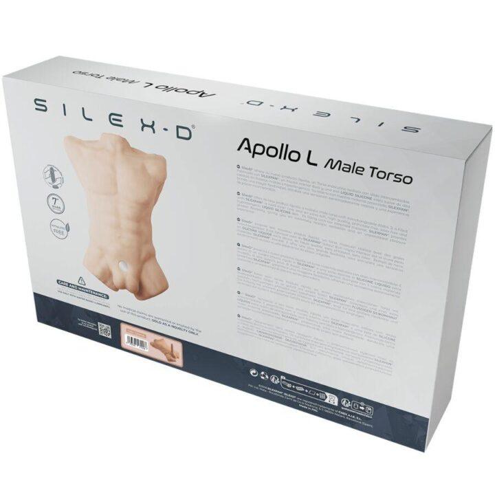 SILEXD - APOLLO L TRONCO MASCULINO REALISTA CARAMELO