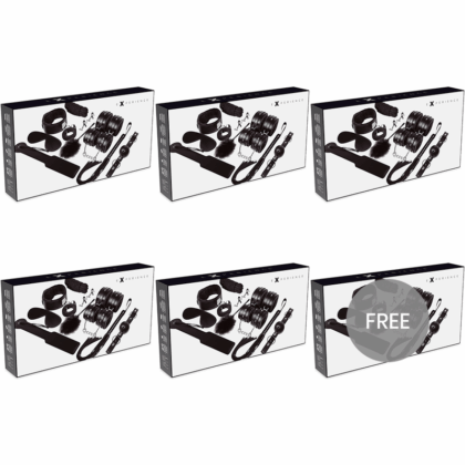 EXPERIENCE - KIT FETISH BDSM SÉRIE PRETA 5+1 GRTIS