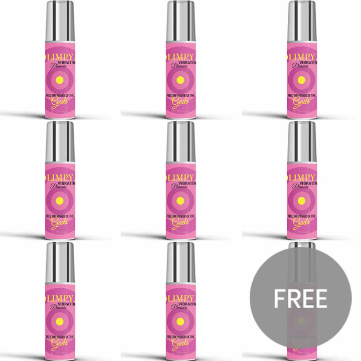 OLIMPYA - PRAZER VIBRANTE PODER DOS DEUSES 8 + 1 GRÁTIS