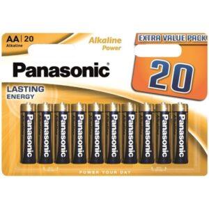 PANASONIC - BATERIA ALCALINA BRONZE AA LR6 BLISTER*20