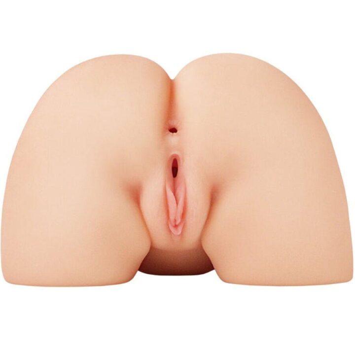 PDX ELITE - SHAKETHAT ASS MASTURBADOR REALISTA DE VAGINA E ÂNUS COM VIBRAÇÃO