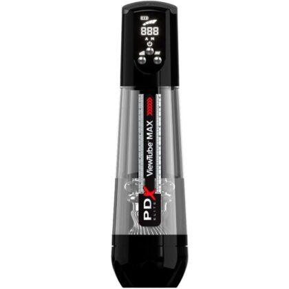 PDX ELITE - VIEWTUBE MAX VIEW MASTURNADOR AUTOMÁTICO COM SUCÇÃO TRANSPARENTE