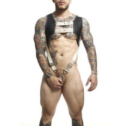 MOB - ARREIO DENGEON COM ANEL PÊNICO DOURADO TAMANHO ÚNICO