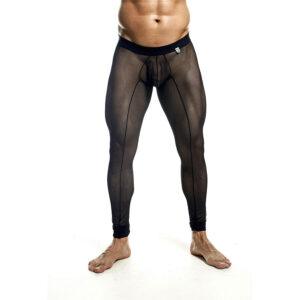 MOB - MEIA-CALÇA PRETA TRANSPARENTE TAMANHO XL