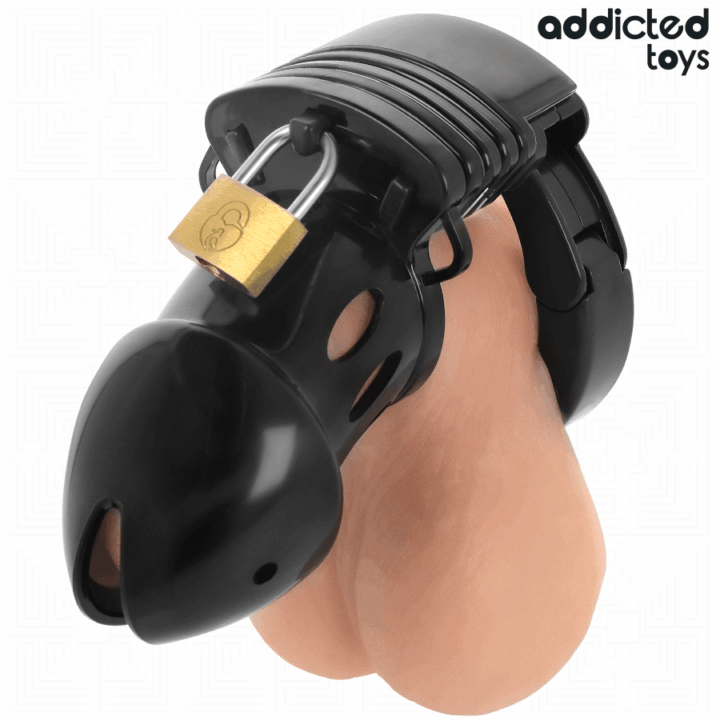 ADDICTED TOYS LOCKED - GAIOLA PARA PÊNIS CHASTITY DEPHHS 7,5 CM