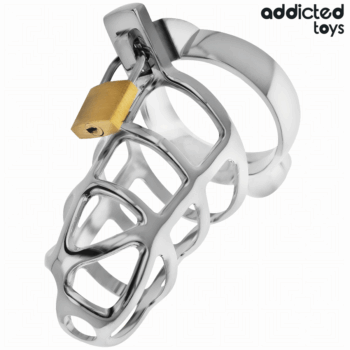 ADDICTED-TOYS-LOCKED-ADDICTED-TOYS-LOCKED-SILVER-LOCK-PENIS-CAGE-METAL-SIZE-M-1