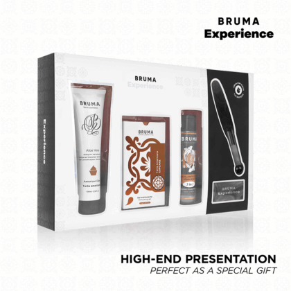 BRUMA XPERIENCE - KIT DE TENTAÇÃO DOCE AMERICANA TART COM POTENCIALIZADOR DE ORGASMO