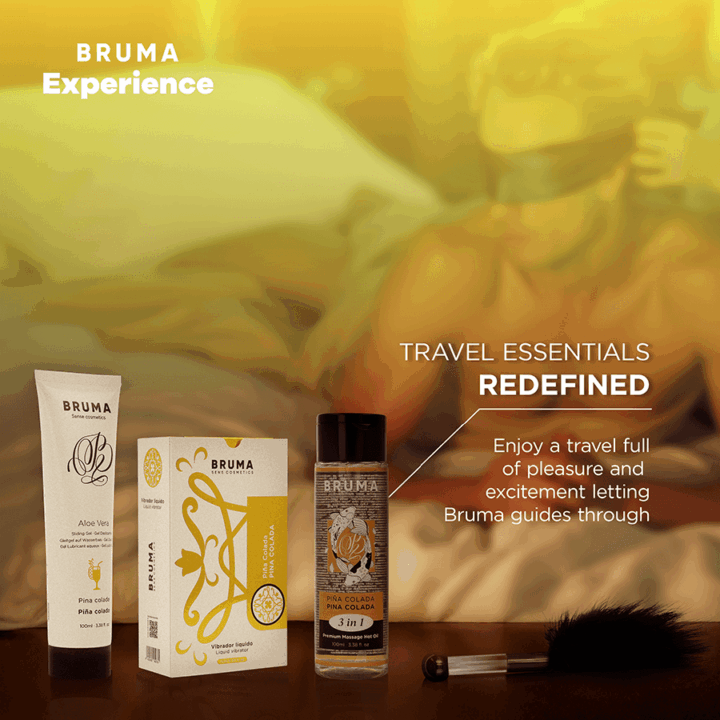 BRUMA XPERIENCE - KIT VIBRO-ORGASMIC PINA COLADA SWEET TEMPTATION