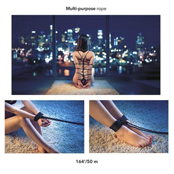 CALEXOTICS - SCANDAL CORDA BDSM PRETA 50 M