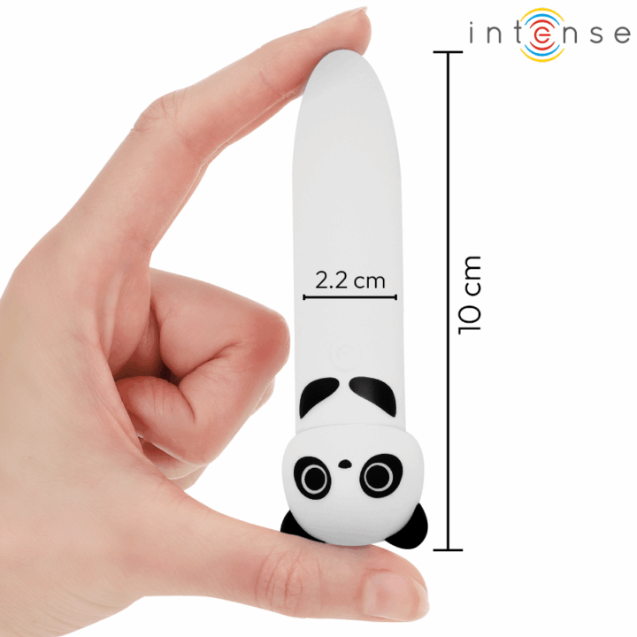 INTENSO - POH PANDA VIBRATING BULLET USB RECARREGÁVEL 10 X 2,2 CM