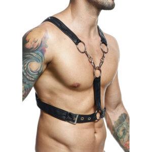 MOB-MOB-DNGEON-CROSSED-BLACK-CHAIN-HARNESS-ONE-SIZE-1