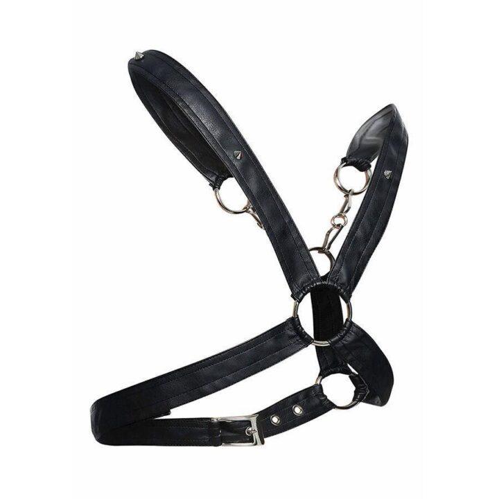 MOB - DNGEON CROSSED BLACK CHAIN HARNESS TAMANHO ÚNICO