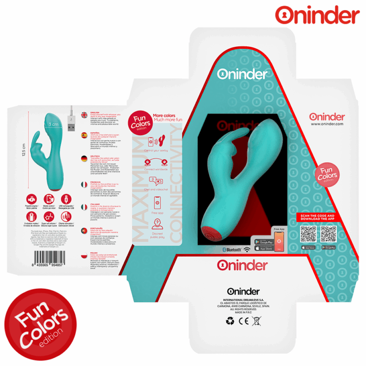 ONINDER CUTE - LOVE BUNNY VIBRADOR CLITÓRISMO PONTO G - APLICATIVO MUNDIAL GRATUITO