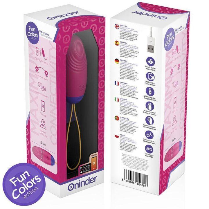 ONINDER CUTE - OVO DE SILICONE COM VIBRO-ONDAS E PRAZER DE AMOR - APLICATIVO MUNDIAL GRATUITO