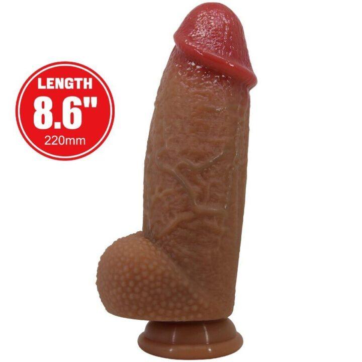 PRETTY LOVE - ACHILLE DILDO ULTRA REALISTA 22 CM