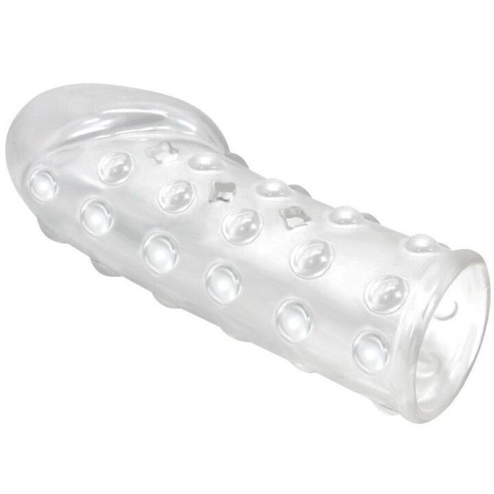 PRETTY LOVE - MANGA PARA PÊNIS APERTADA E VOLUMOSA TRANSPARENTE