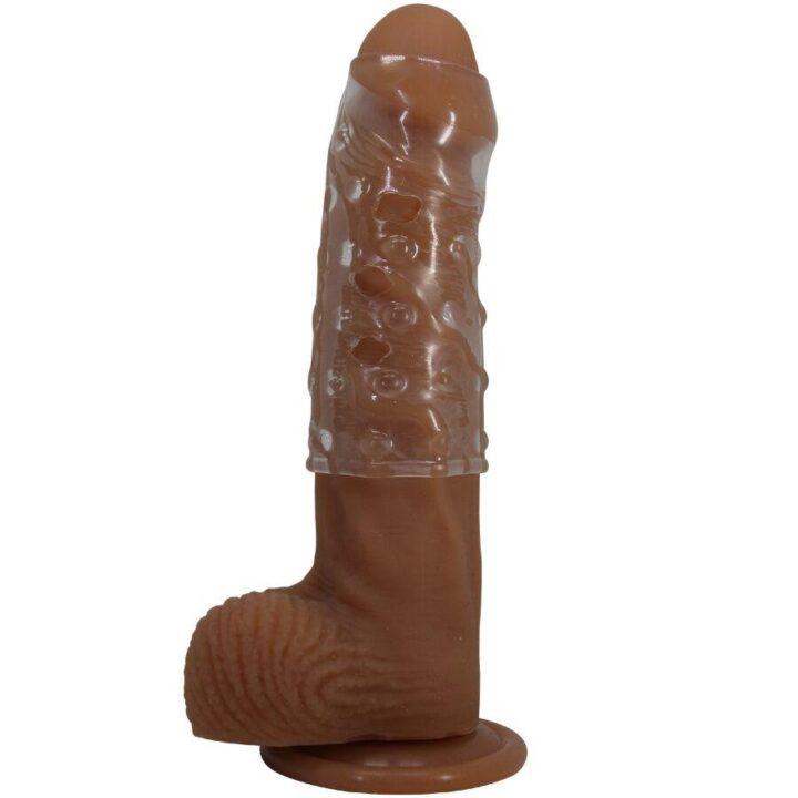 PRETTY LOVE - MANGA PARA PÊNIS APERTADA E VOLUMOSA TRANSPARENTE