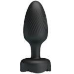 PRETTY LOVE - OSBORN PLUG ANAL COM LUZ LED PRETO 9,8 CM