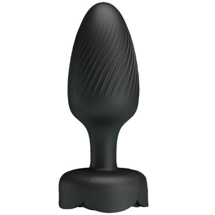PRETTY LOVE - OSBORN PLUG ANAL COM LUZ LED PRETO 9,8 CM