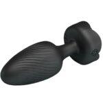 PRETTY LOVE - OSBORN PLUG ANAL COM LUZ LED PRETO 9,8 CM