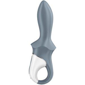 SATISFYER - BOMBA DE AR BOOTY 1 VIBRADOR INFLÁVEL ANAL CINZA