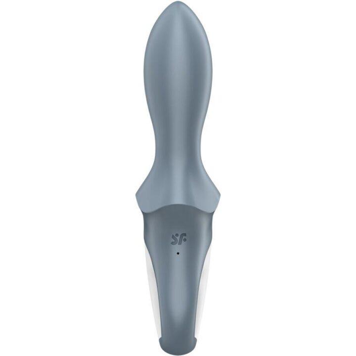 SATISFYER - BOMBA DE AR BOOTY 1 VIBRADOR INFLÁVEL ANAL CINZA