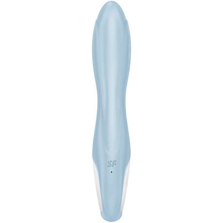 SATISFYER - BOMBA DE AR BUNNY 1 COELHO INFLÁVEL VIBRADOR AZUL