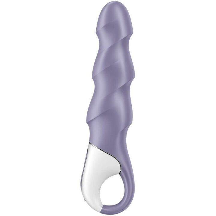 SATISFYER - BOMBA DE AR VIBRADOR 1 VIBRADOR INFLÁVEL PONTO G ROXO