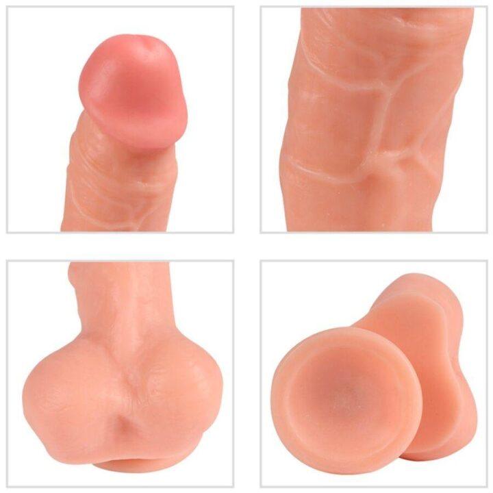 SHEQU - APOLO VIBRADOR DILDO COM CONTROLE REMOTO 24,5 CM